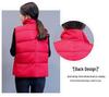 Ärmellose Daunen-Baumwollweste für Damen - 2024 Modetrend für Herbst und Winter
