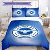 Brighton & Hove Albion Football Printed 3 Pieces Bedding Set, Comfortable Skin Friendly Bedroom Duvet Cover Set