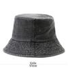 Wide Edge Fisherman Hat Washed Denim Boonie Hat Hip Hop Bucket Hat  Summer
