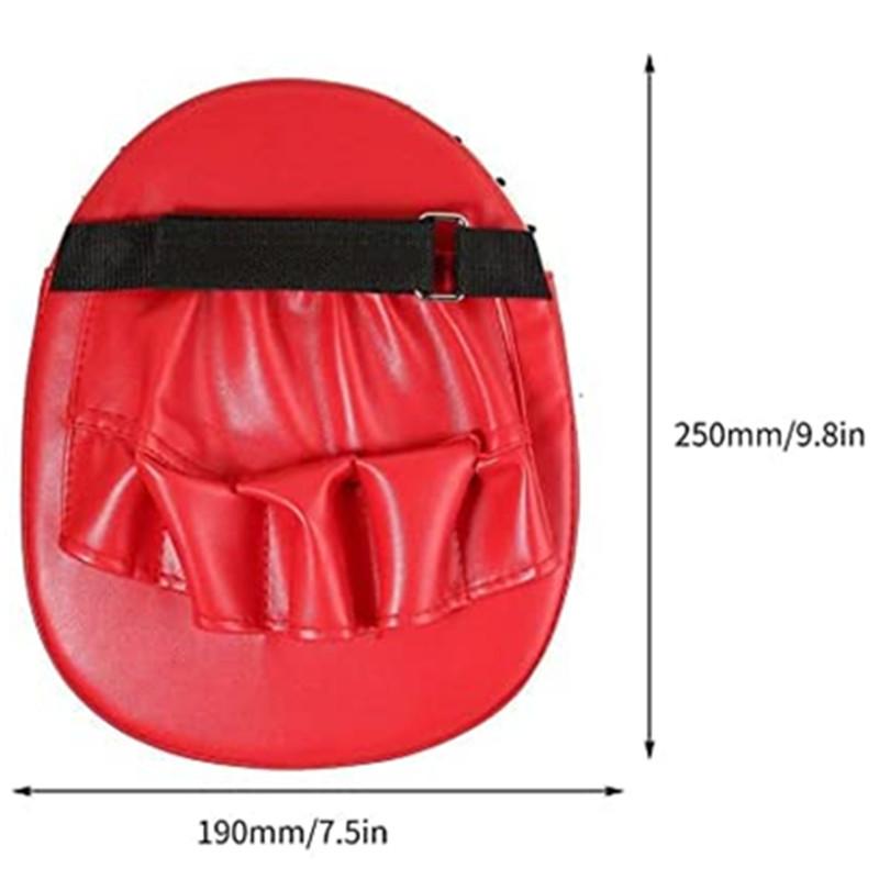 1Pcs Kick Boxing Gloves Pad Punch Target Bag Men MMA PU Karate Muay Thai Free Fight Sanda Training Adults Kids Equipment