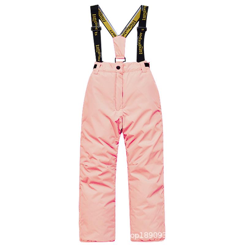 

Детский водонепроницаемый и ветрозащитный лыжный костюм - Теплая, модная зимняя одежда для мальчиков и девочек Size 10 (Height 126-136 CM)