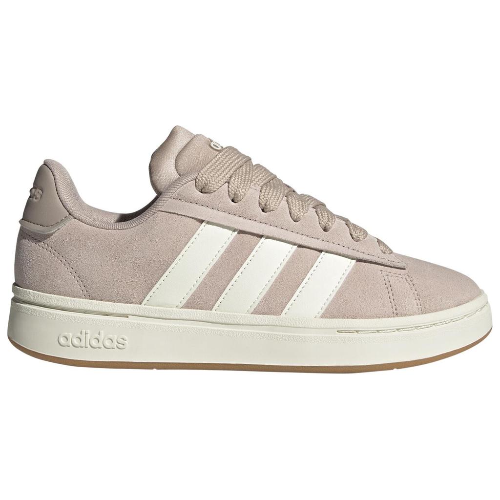 Adidas Grand Court Alpha 00S Comfortable Versatile Shock Absorbing Lightweight Low Top Tennis Shoes Women Sneakers Pink White JI1719