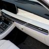 LHD For Hyundai Palisade   ABS carbonfiber Interior Dashboard Air Conditioner outlet  Center Trim Air Vent panle Frame