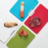 [Authentic] Joseph Joseph Double-Sided Cutting Board Set, Folio Regular, Silver (Cutting Board Size: 20 X 30 Cm), Color-Coded for Easy Use, 60187