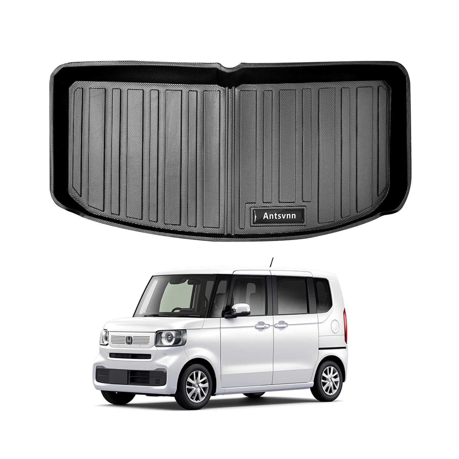 

Antsvnn Luggage Mat for Cars, Compatible with Honda N-BOX JF3 Type, JF4 Type (2023-Current) Honda N-BOX JF3 series чёрный