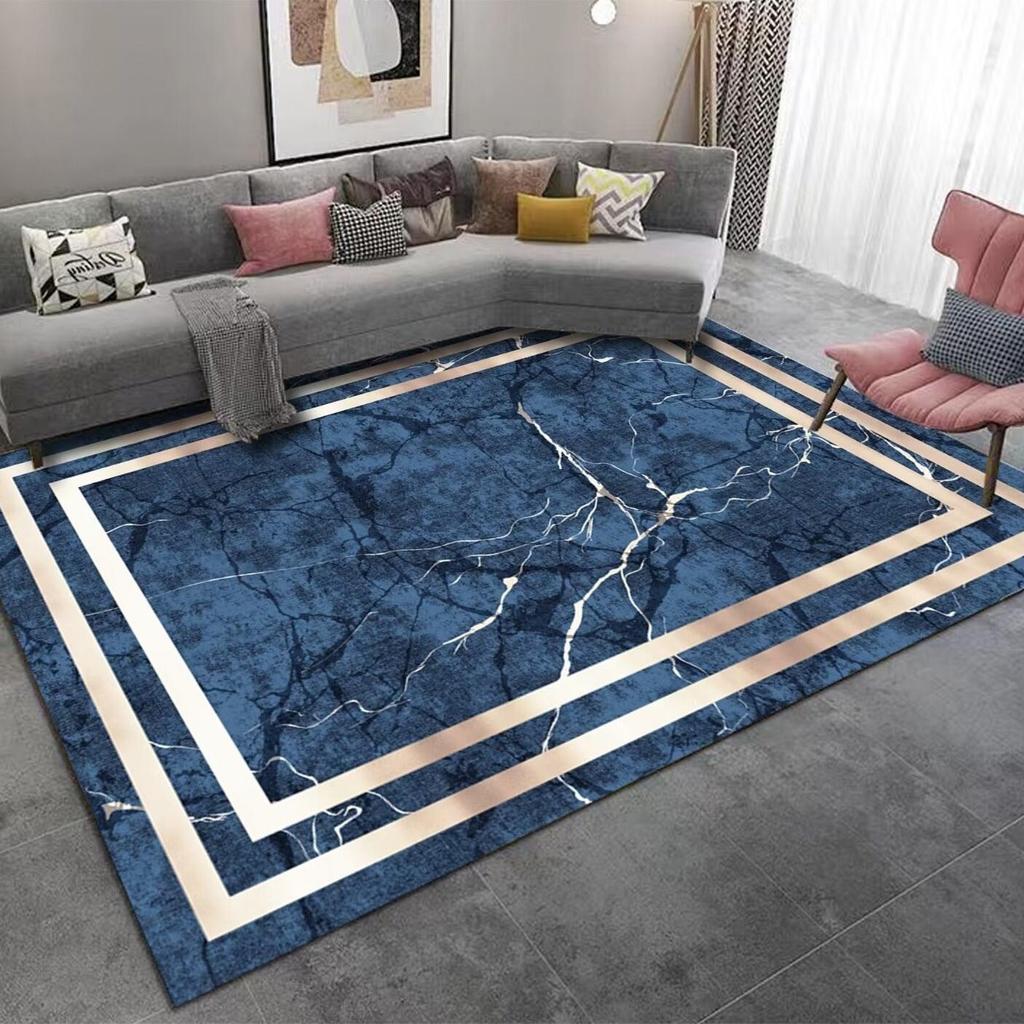 Living Room Carpet Dirt Resistant and Easy To Maintain Bedside Carpet Sofa Coffee Table Large Area Carpet