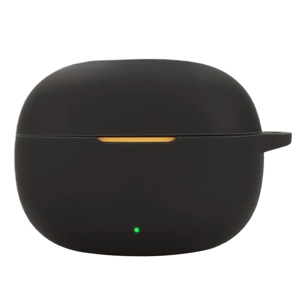 Защитный чехол для беспроводных Bluetooth-наушников Realme Buds T200x Силиконовый чехол Кейс для хранения для Realme Buds T200x чёрный