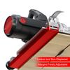 Saw Guide Rail 240mm Aluminum Alloy Cutting Machine Base Clamp with Dual Clips for Woodworking DIY Projects Precision