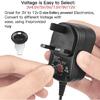 3in1 3V to 12V Adjustable Voltage 2AAA+AA Dummy Battery for Thermometer Hygrometer Telephones Radio Camera Game