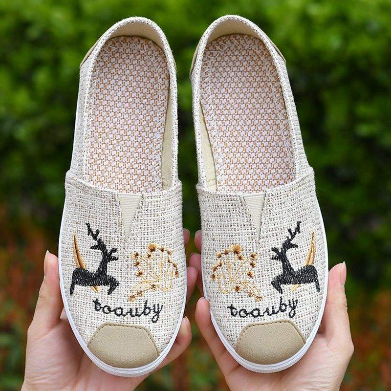 beef tendon sole spring and autumn cloth shoes non-slip soft sole breathable soft sole wear-resistant driving shoes