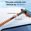 Multi-Functional Car Snow Removal Shovel - Detachable & Rotatable Snow Brush with Ice Scraper, for Winter Frost/Ice/Snow