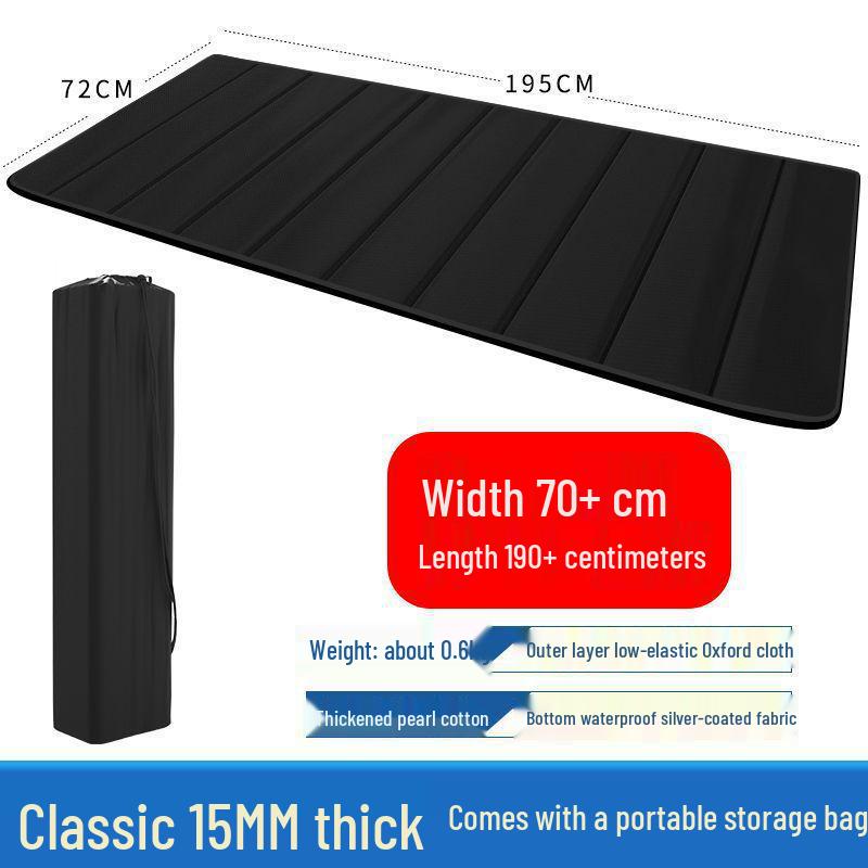 Thickened Waterproof Folding Sleeping Pad: Moisture-Proof Yoga and Nap Mat for Camping and Office Use