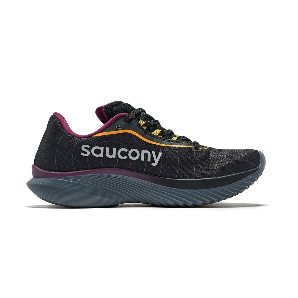 SAUCONY Kinvara 15 Gtx Lightweight Running Shoes Women Sneakers Black Gray S10969-250