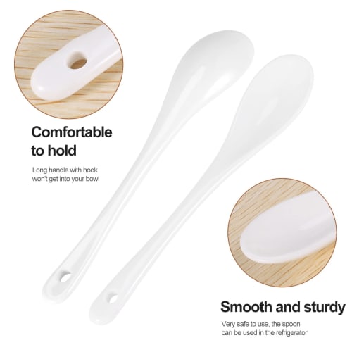 Ceramic Spoons/teaspoons, 5 Pieces/set