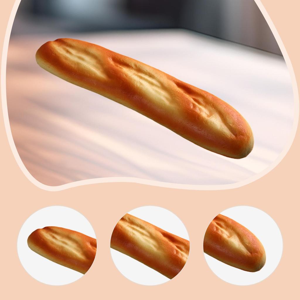 Artificial Bread Decoration Teaching Aids Lifelike Faux Pastry Model Bakery