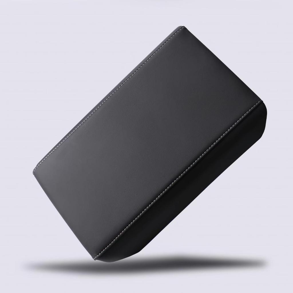 FDAIUN Car Armrest Cover for Tesla Model Y Juniper Tesla Model 3 Front Armrest Box Cover Car Center Console Cover Scratch Protection Interior Panel