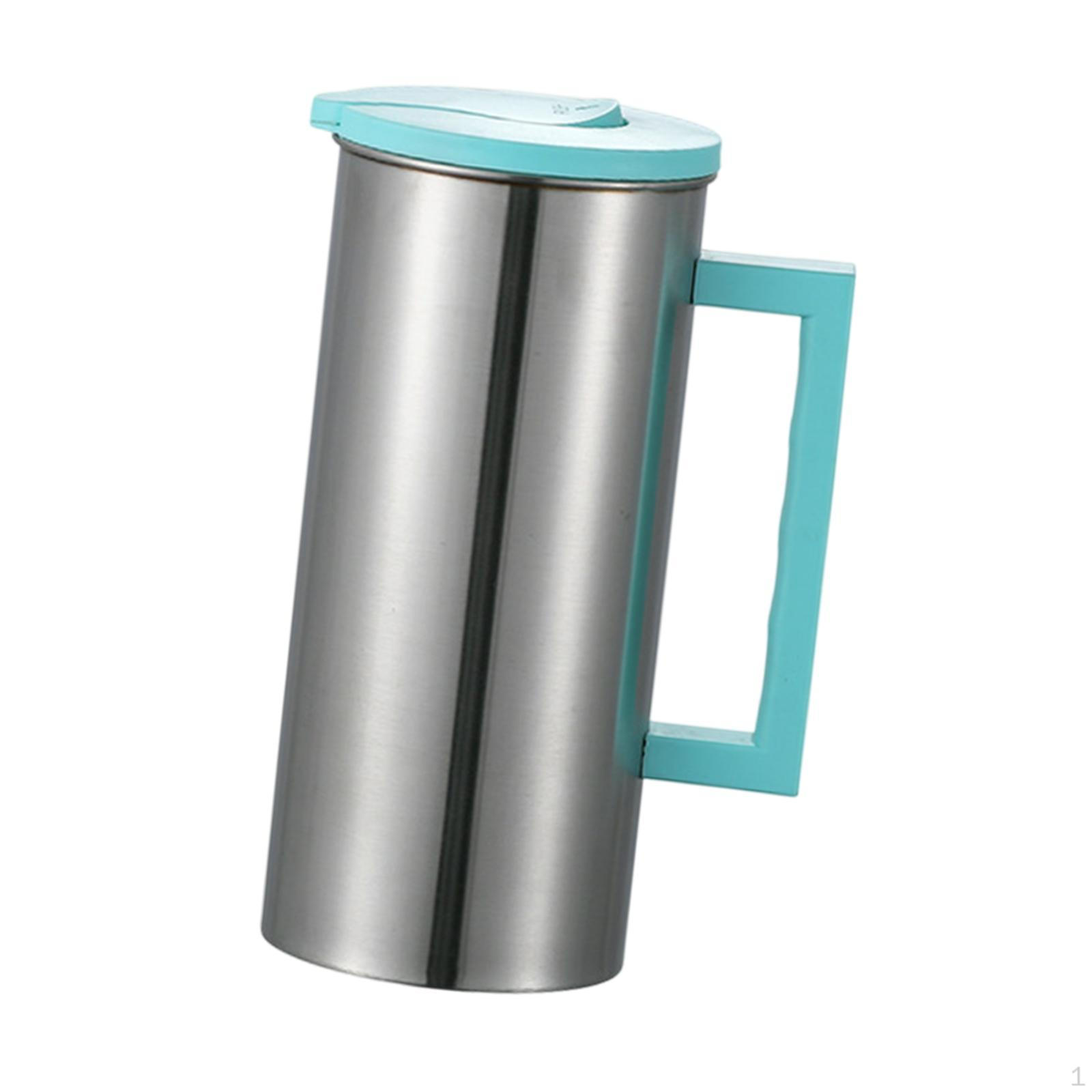 

1.8 L Stainless Steel Beverage Container for Home And Outdoor Activities зелений