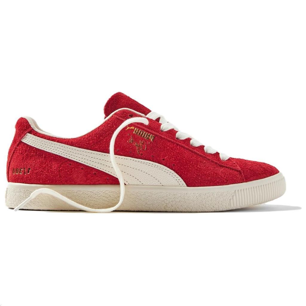 Puma END. X Clyde OG 50th Anniversary - Red Men Sneakers For-All-Time-Red Frosted-Ivory 392302-02