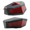 Motorrad Licht Stopp Rücklicht 12V Rot Hinten Lampe Bremse Taillgiht für ATV Off-road Motorrad Rücklicht Rot