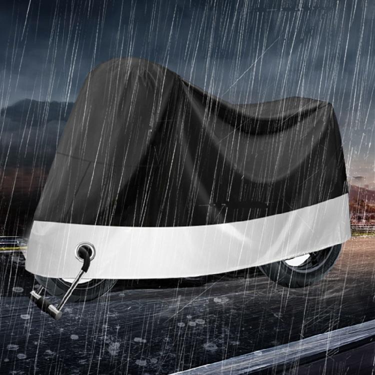 Motorcycle Protector Cover Two Tone Designs Dust Cover with Ventilation System Weather Shield for Corrosion Prevention