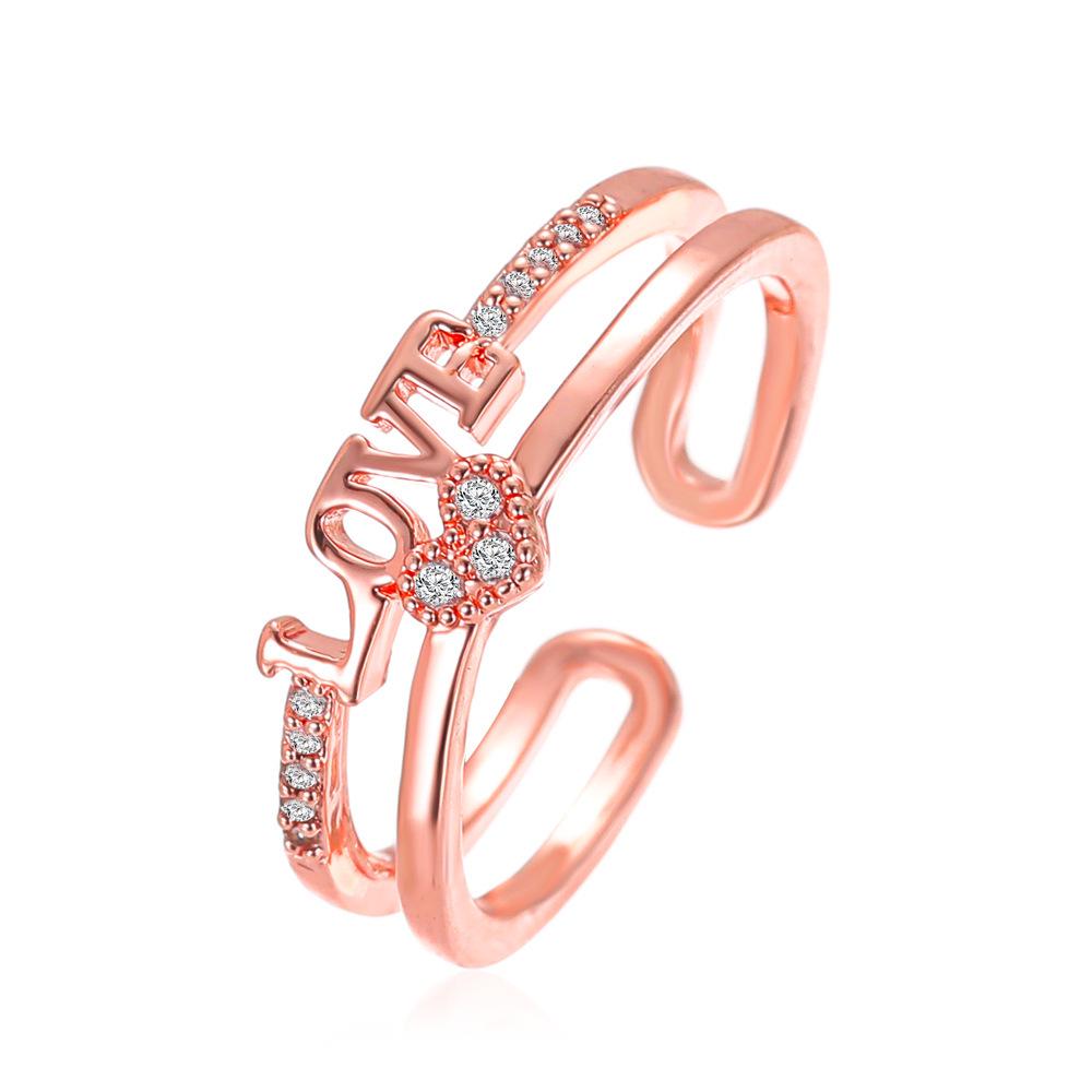 High-End Cross-Border Fashion Bow Ring for Women - European & American Style Open Index Finger Accessory