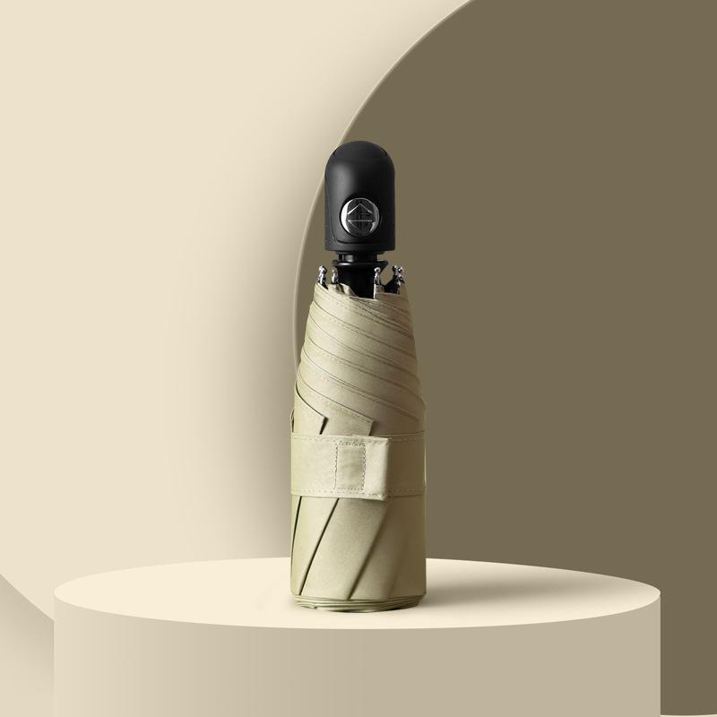 50% off automatic sun umbrella umbrella women's sunscreen UV protection parasol small fresh weather and rain umbrella folding umbrella