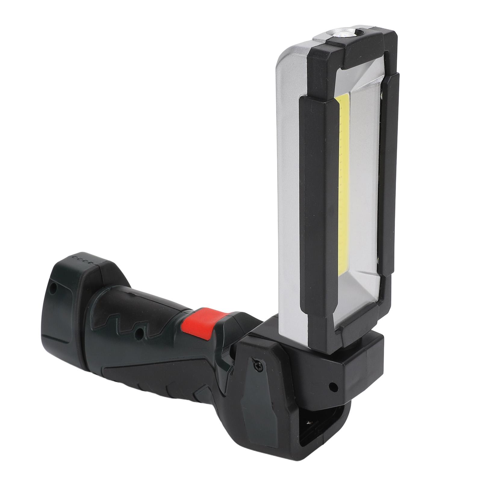 

Перезаряжаемый USB рабочий свет, поворот на 360 градусов, 5 режимов COB магнитный рабочий свет для механиков, для автомобиля