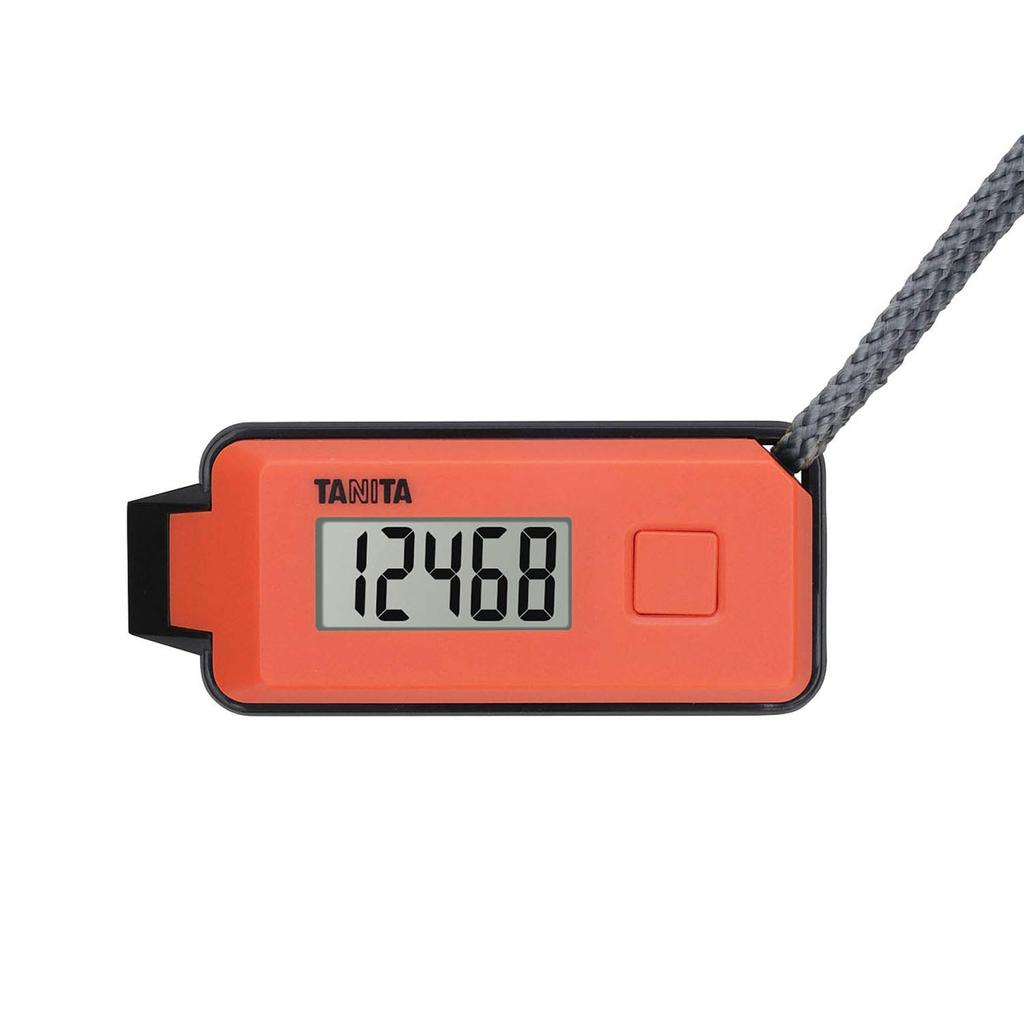 Tanita FB-739-OR (Orange) 3D Sensor Pedometer