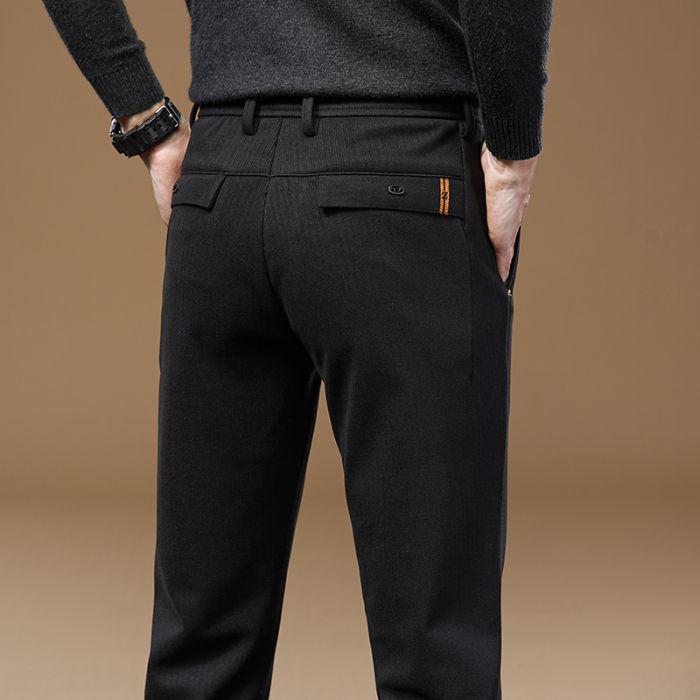 

Men s Wool Blend Stretch Straight Leg Trousers - Autumn/Winter 2025 Collection 34 [Waist 90cm]