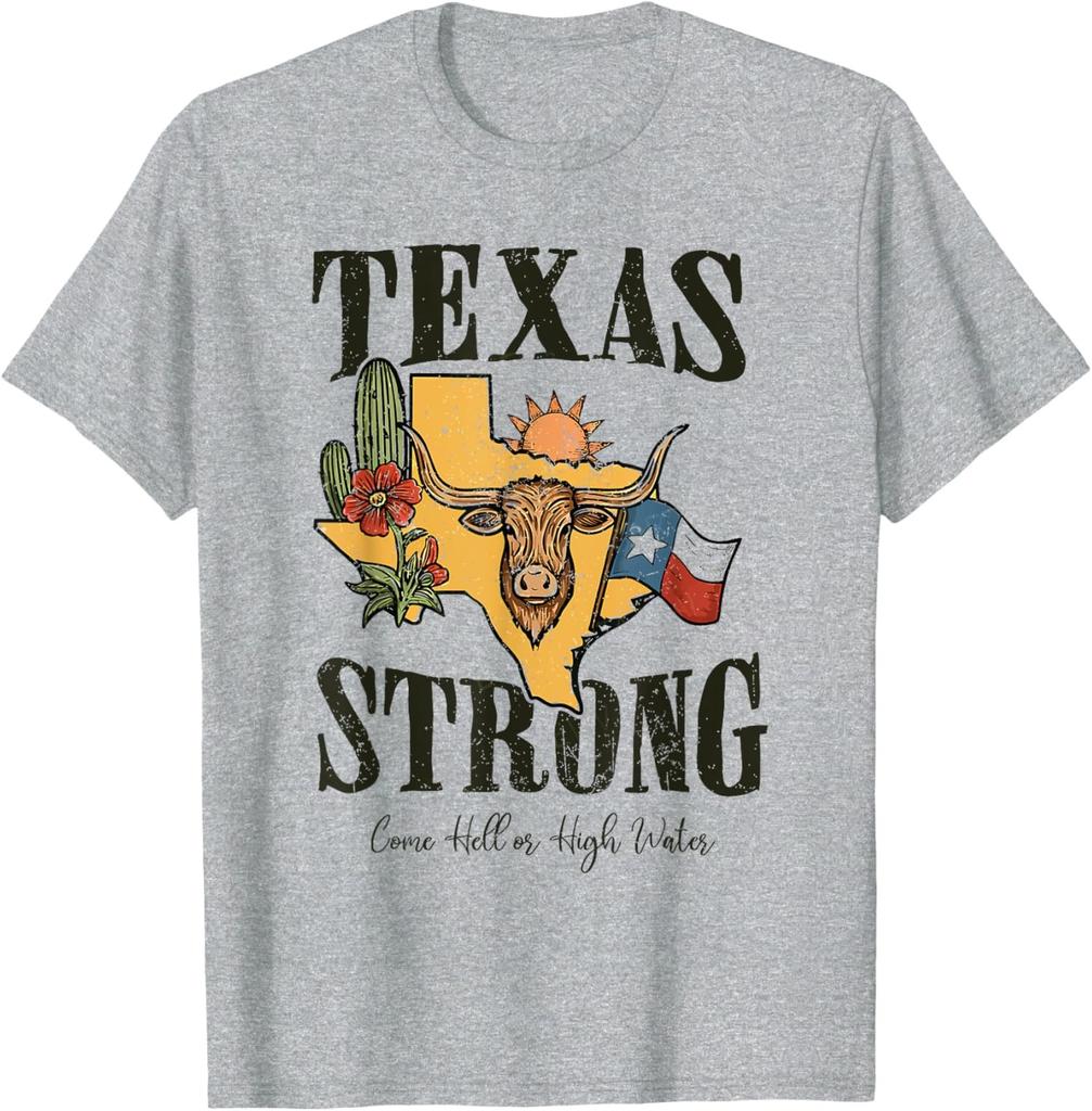 Texas Stronger Than Storm Pray For Texas Hill Country Unisex T-Shirt