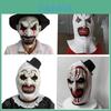 Enge clown latex masker Halloween feestkostuum accessoire voor cosplay en thema-evenementen
