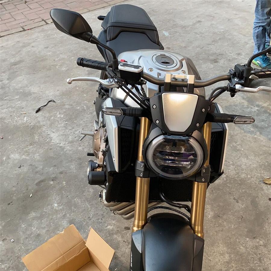 Motorcycle Front Wind Deflector Windshield WindScreen For Honda CB650R 2018-2020