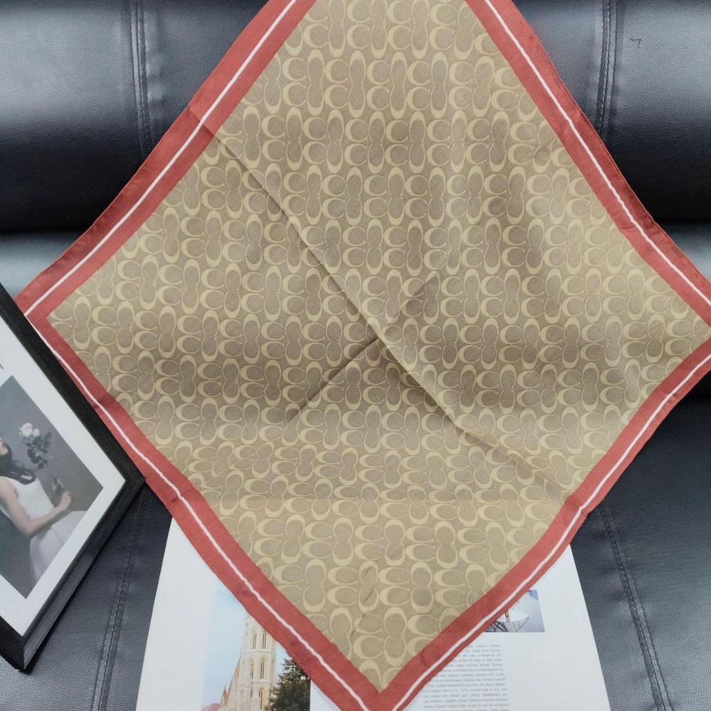 Foulard Rétro Chevrons Coton-Lin Soie: Sensation velours, Petit carré, Châle protection solaire, Cache-cou & Foulard pour femme.