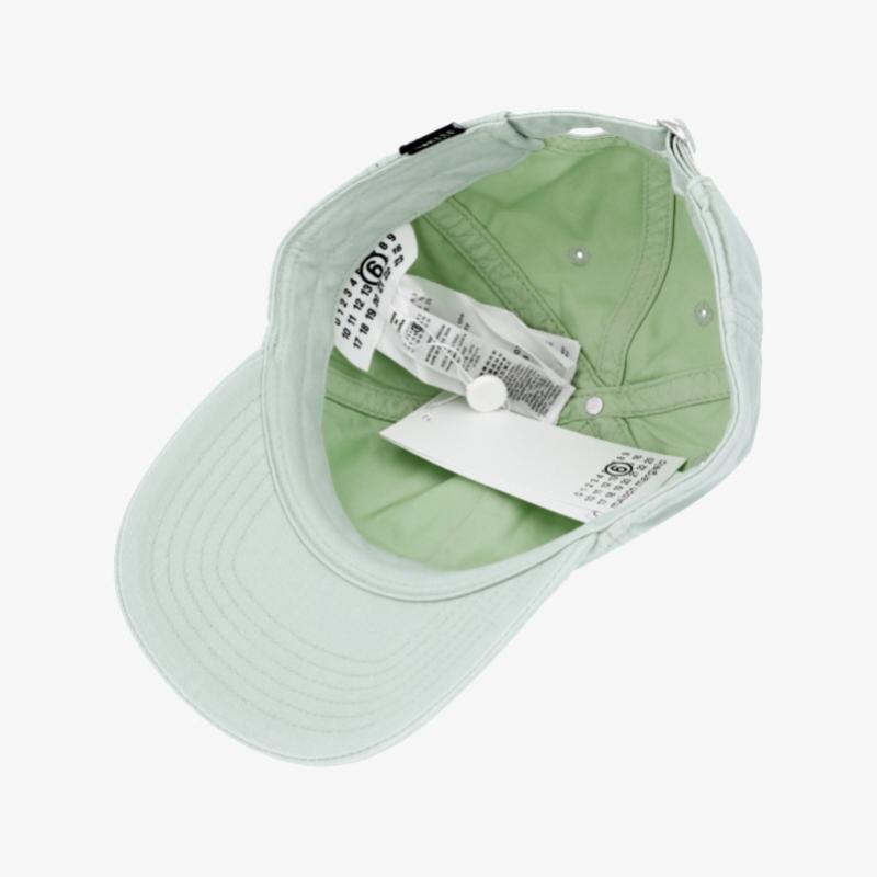 Maison Margiela Mm6 Logo Baseball Cap Sh0tc0008 M35346