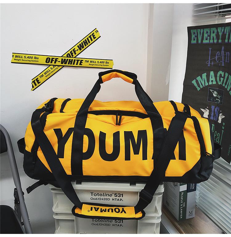 Extra Large Waterproof Travel Backpack & Gym Bag for Men & Women