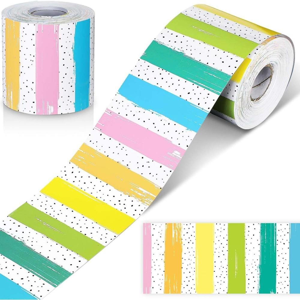 7.6cm x 18M Chalkboard Bulletin Board Border Paper Border Classroom Decors  Handmade Crafts