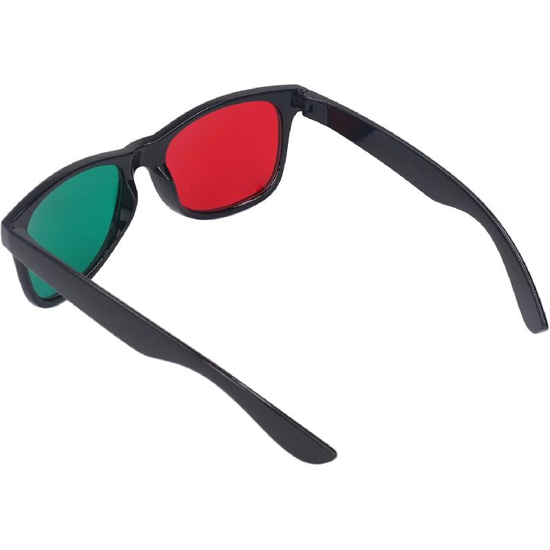 Тренировочная карточка для амблиопии, реабилитационные красно-зеленые очки для дальтоников для ежедневного использования