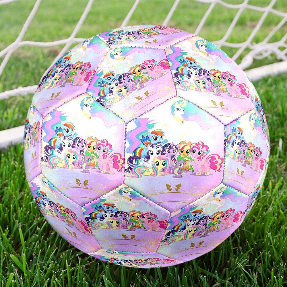 My Little Pony Theme Size 5 Soccer Ball, Suitable for Both Indoor and Outdoor Matches, a Gift Suitable for Everyone.
