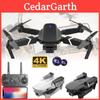 E88 Pro 4k Dvojitá Kamera Skládací Dron Dálkové Ovládání Kvadrokoptéry S Ručním Dárkovým Boxem