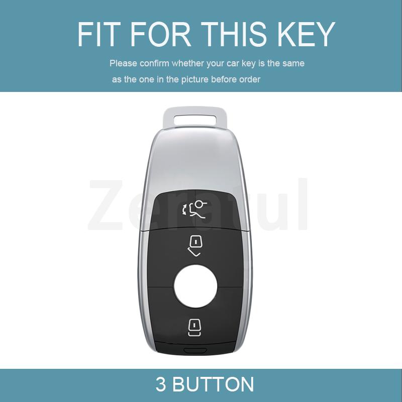 Shell Fob For Mercedes Benz W177 W205 W213 W222 X167 Amg E200 E260 E S G Class Glc Cle Cla Glb Gls Tpu Car Remote Key Cover Case