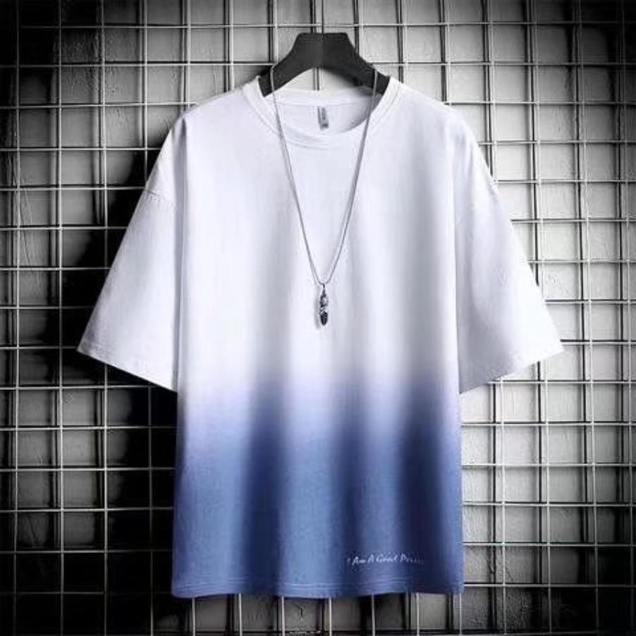 Men Fashion Short Sleeve 3d Print T Shirt Round Neck Summer Plus Size Tees