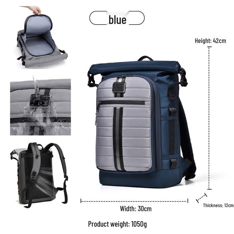 Li Shen Men s Expandable Commuter Travel Backpack