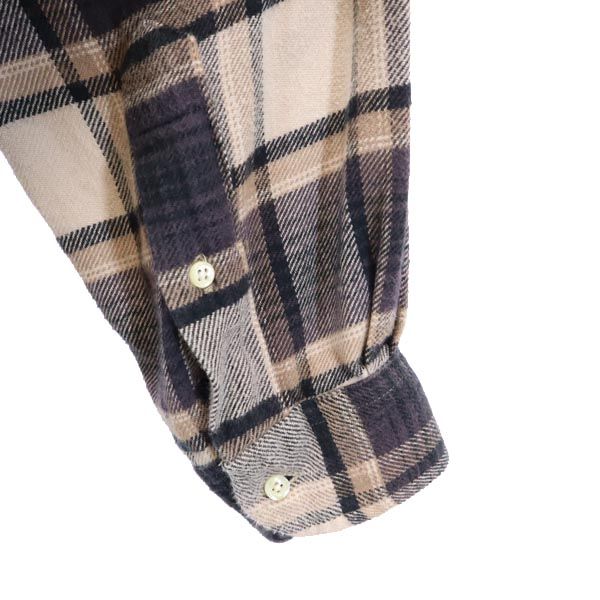 INDIVIDUALIZED SHIRTS Check Pattern 7 Minutes Sleeve Button Down Shirt Men's Used