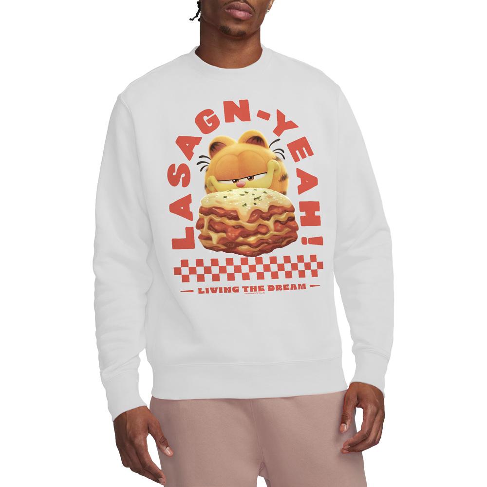 Garfield Movie Unisex Adult Lasagnyeah Sweatshirt