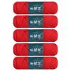Pack Of 5 Wool Yarn Soft Crochet Yarn Hand Knitting Yarn 100g/Roll For Knitting Rugs Sweaters Scarves Hat Gloves