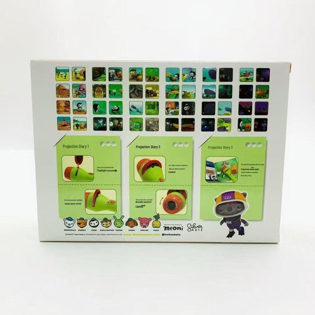 Deep Sea Squad Projector Flashlight - Luminous Toys for Birthday Party Favors & Festival Gifts