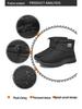 Women's Thick Sole Cotton Boots: High-top, Velvet-lined, Warm Snow Boots