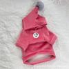 Double-Layer Thickened Soft Velvet Hooded Dog Cat Two-Legged Winter Coat Small Medium Large Breeds