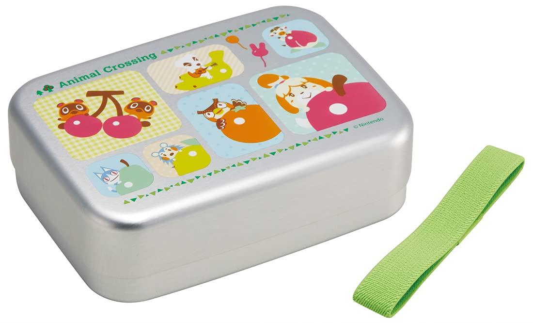 

Skater Алюминиевый Ланч-бокс 480 мл Animal Crossing Девочки Сделано в Японии Детский ALB6NV-A