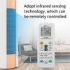Universal K-1028E Air Conditioner Remote Control - Infrared, Supports Multi-Brand, OEM